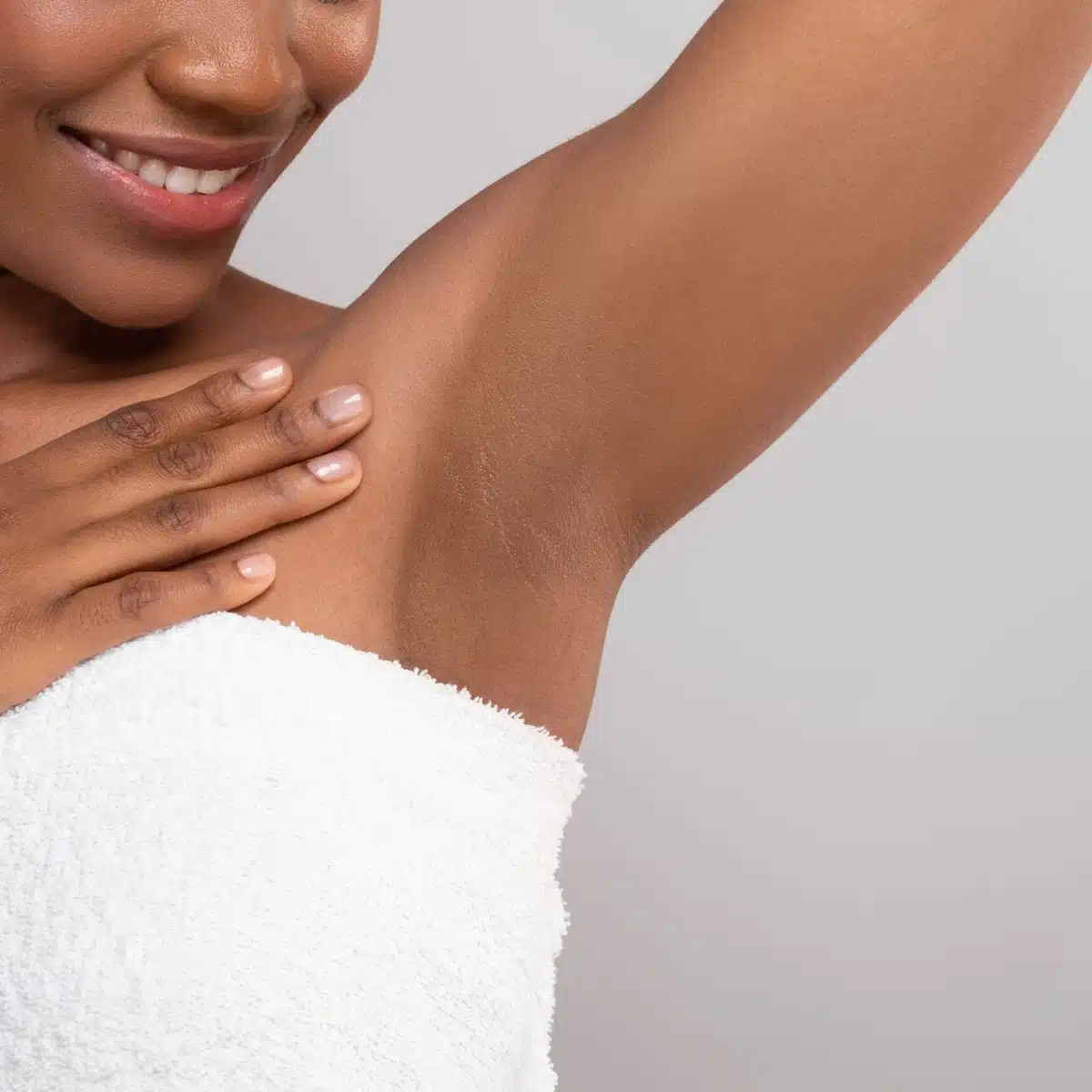 Le peeling pour les aisselles